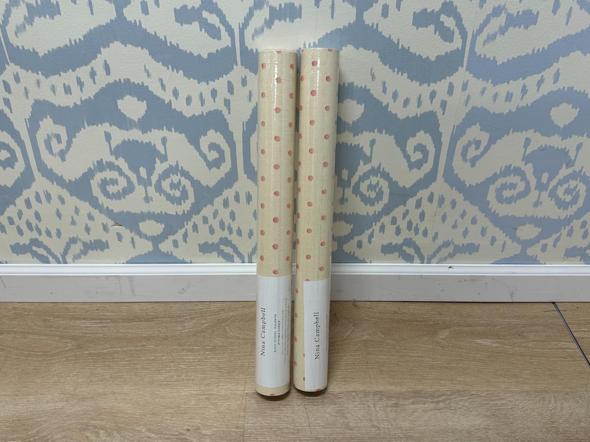 Nina Campbell Wallpaper, Two Rolls