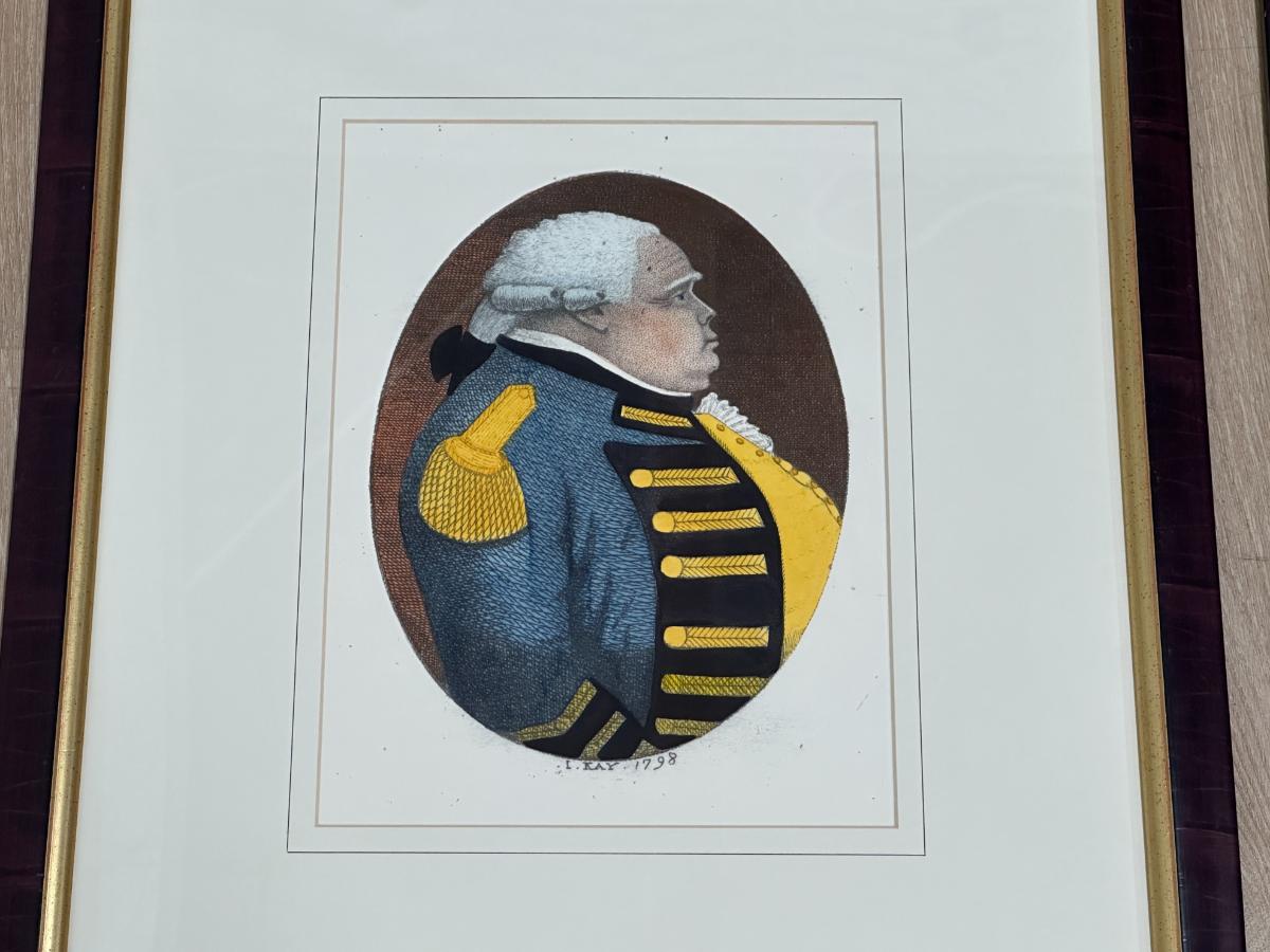 British Military Engravings, Framed