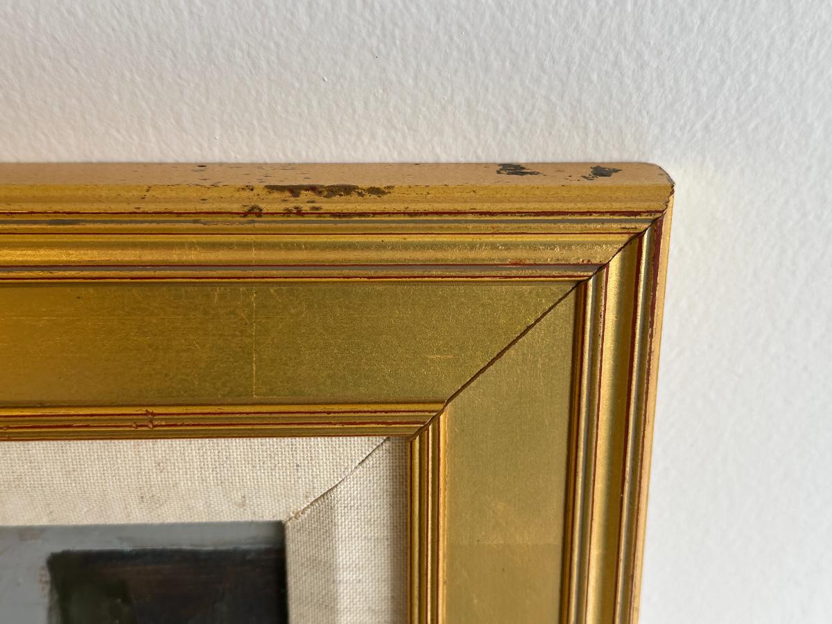 Oil on Board Painting, Signed Lower Left