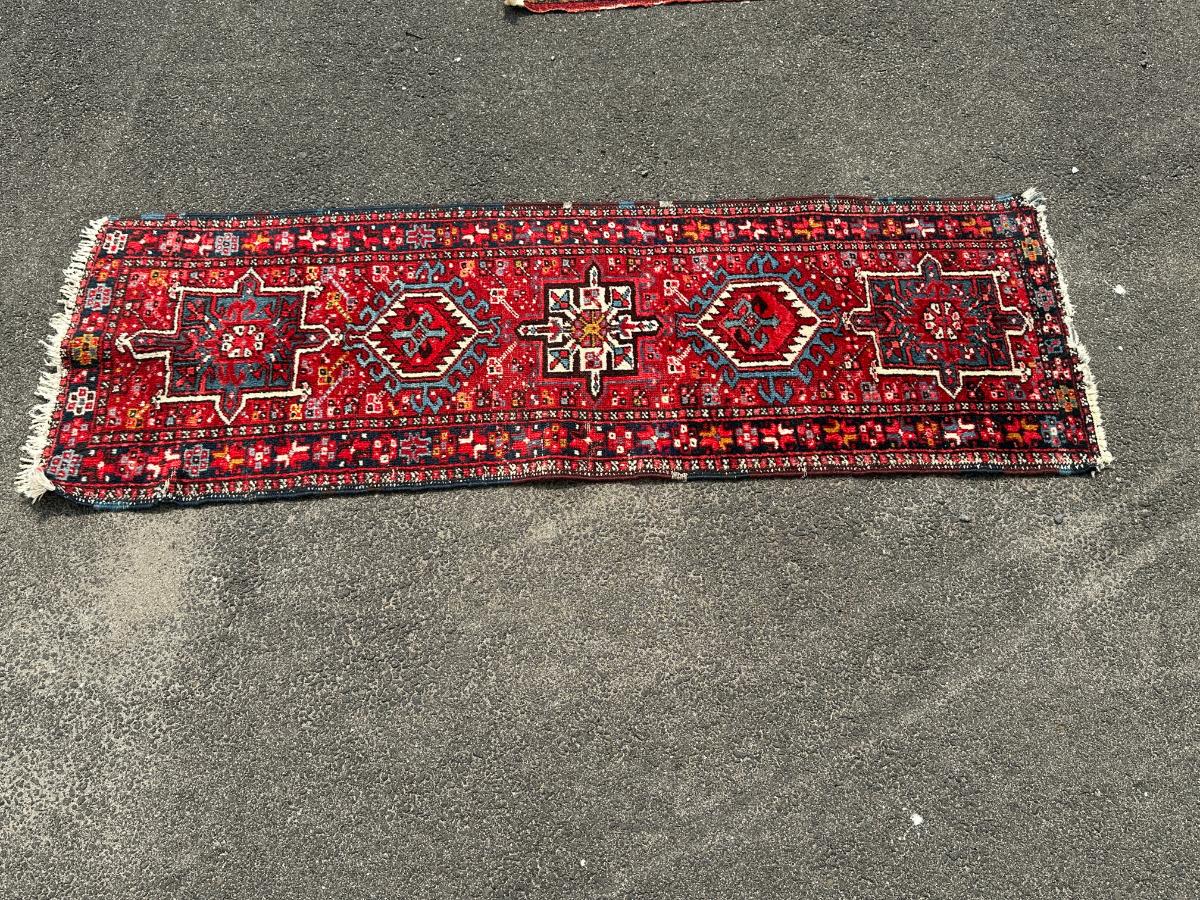 2 x 6 Red Wool Hand Knotted Persian Runner