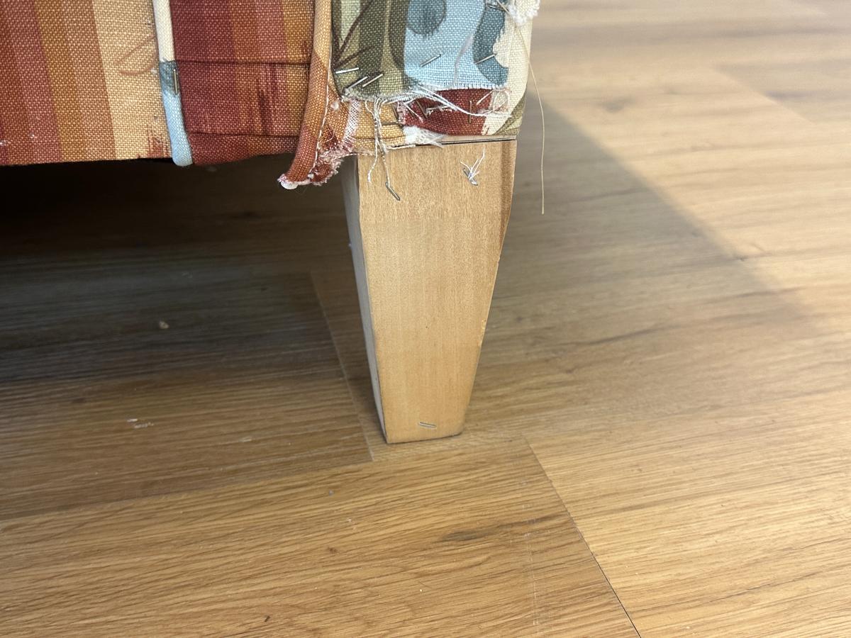 Custom Down Sofa in Brunschwig & Fils "Jocelyn Stripe"