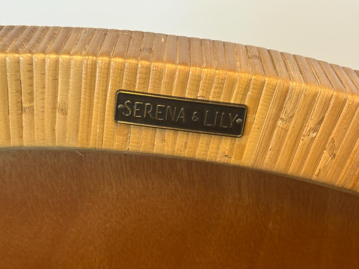 Serena & Lily Balboa Rattan Coffee Table