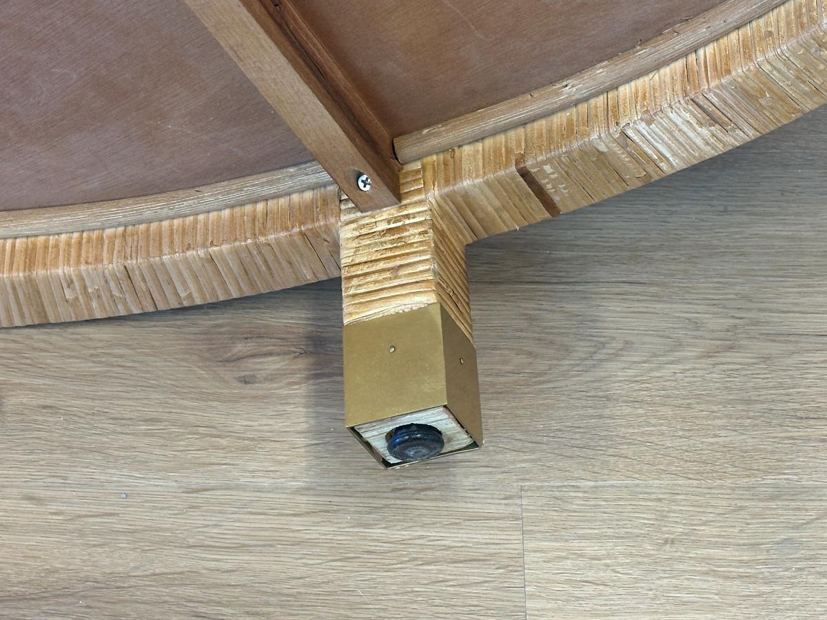 Serena & Lily Balboa Rattan Coffee Table