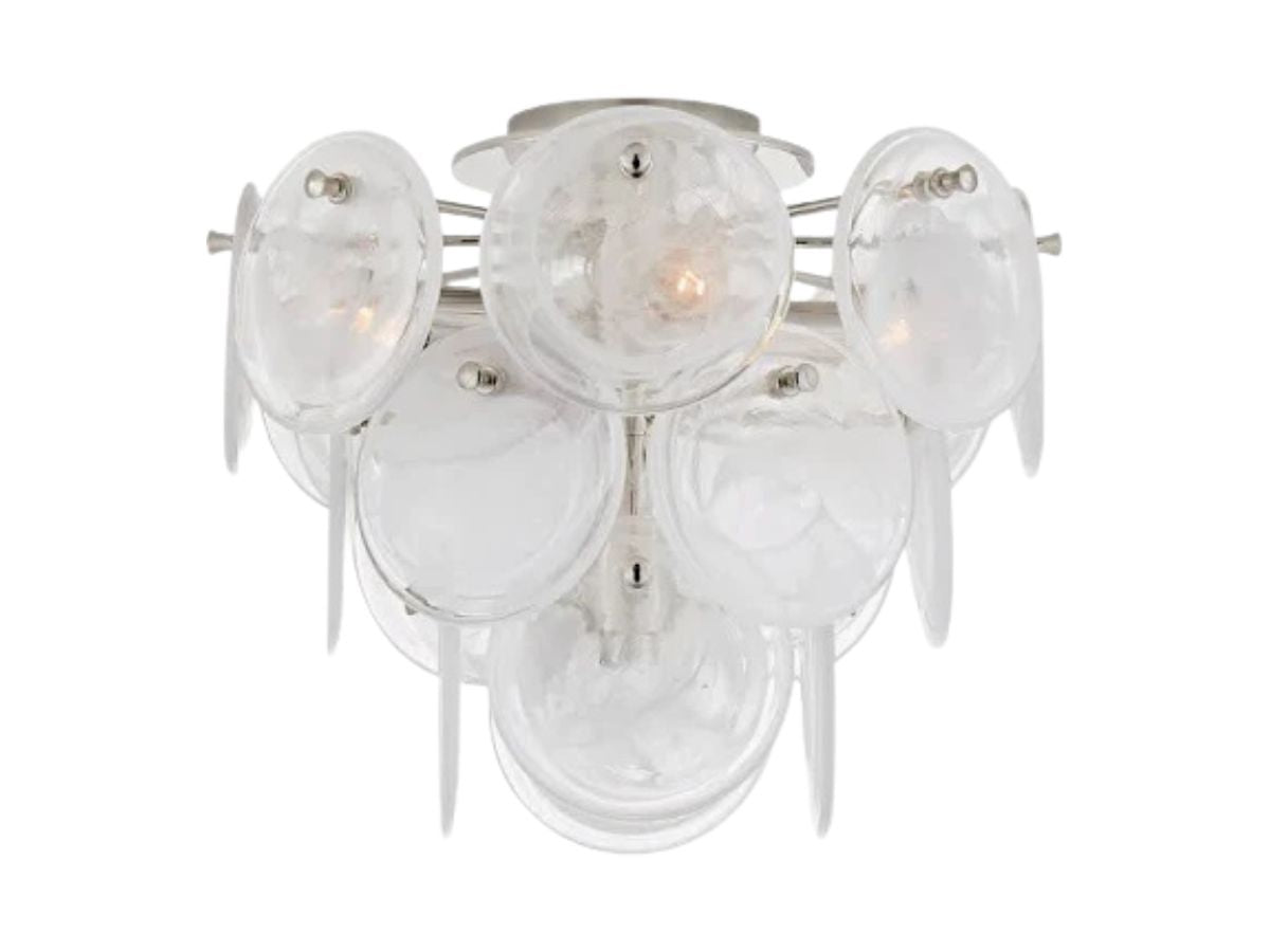 Aerin Loire Medium Tiered Flush Mount