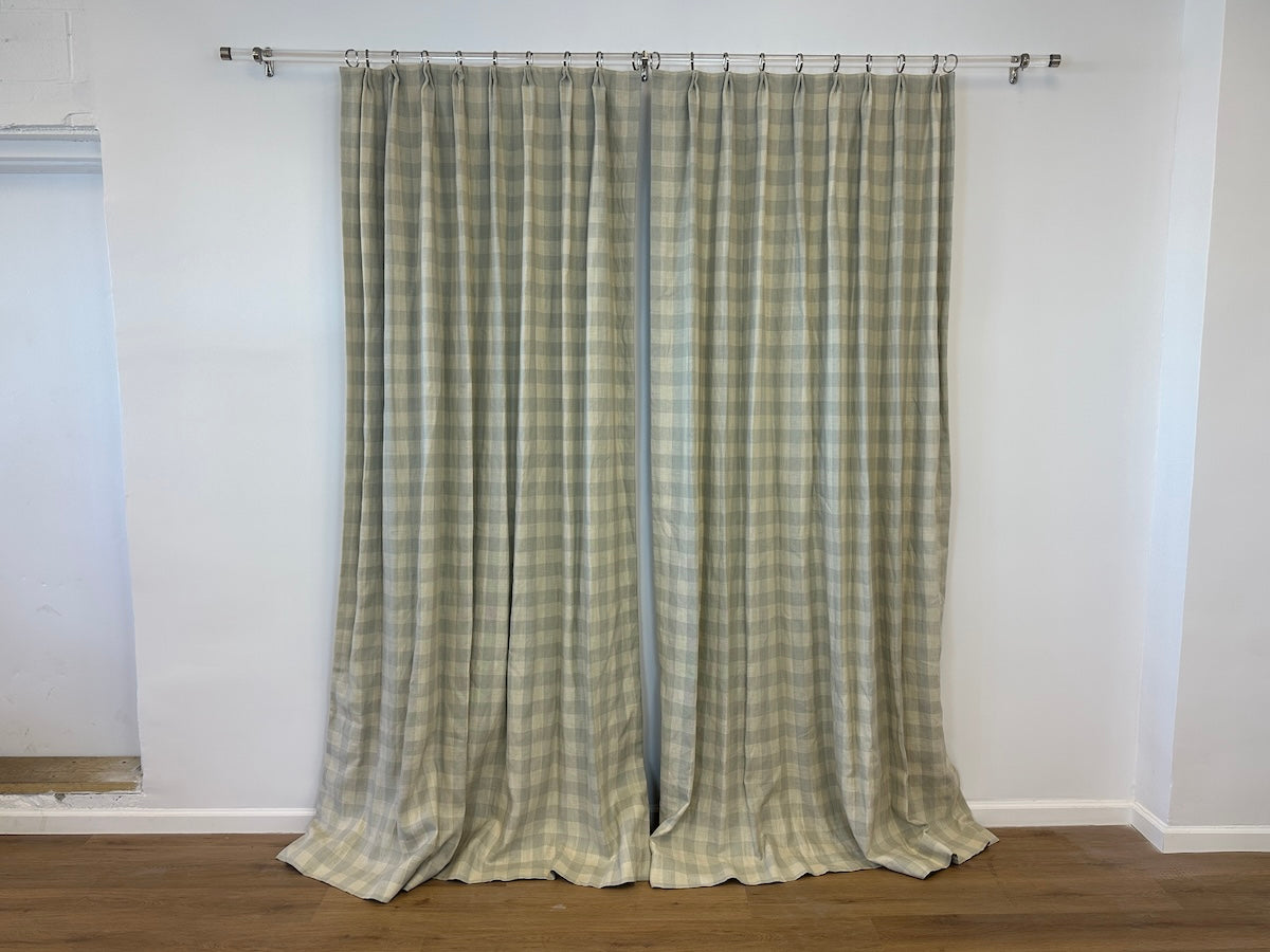 Buffalo Check Window Panels, Set of 2 Panels (2 of 2)