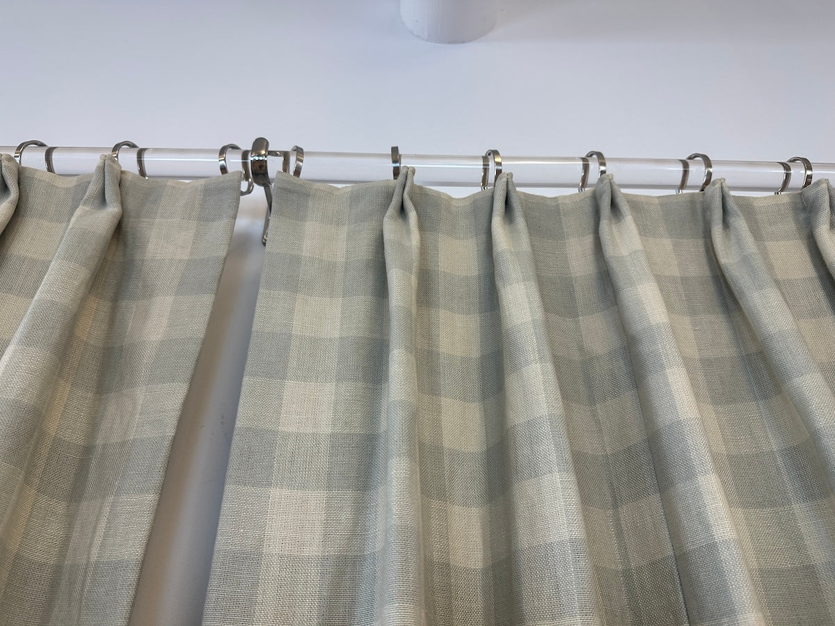 Buffalo Check Window Panels, Set of 2 Panels