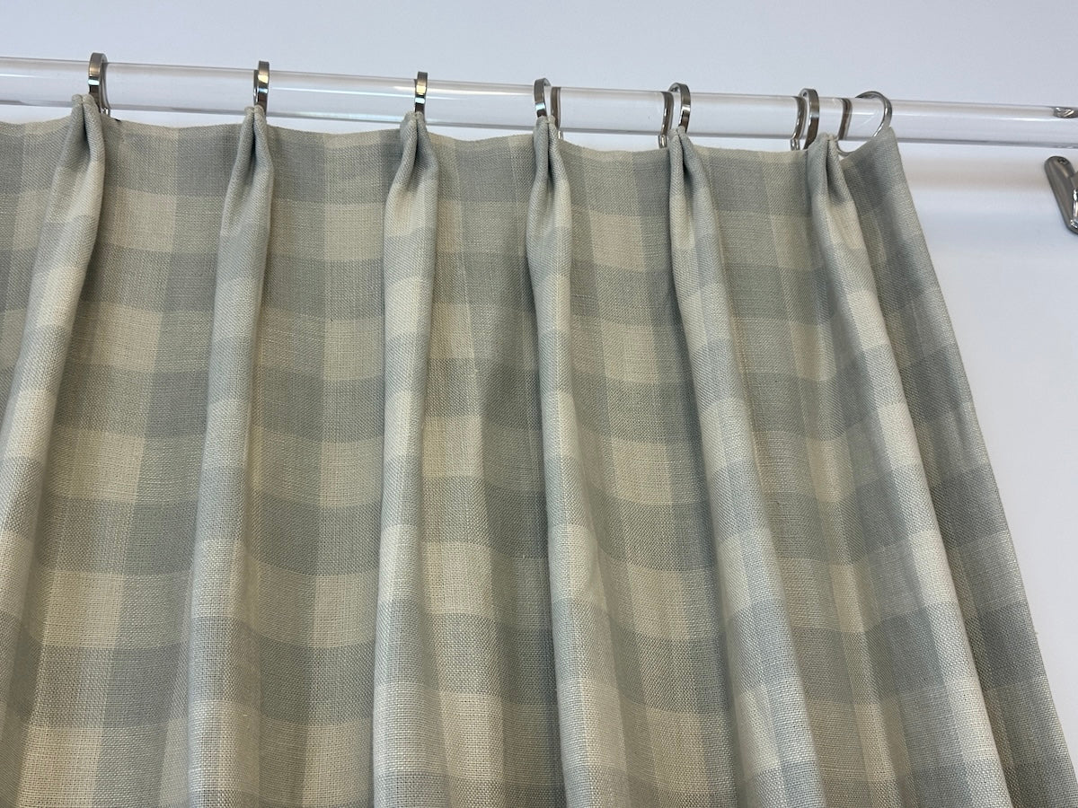 Buffalo Check Window Panels, Set of 2 Panels