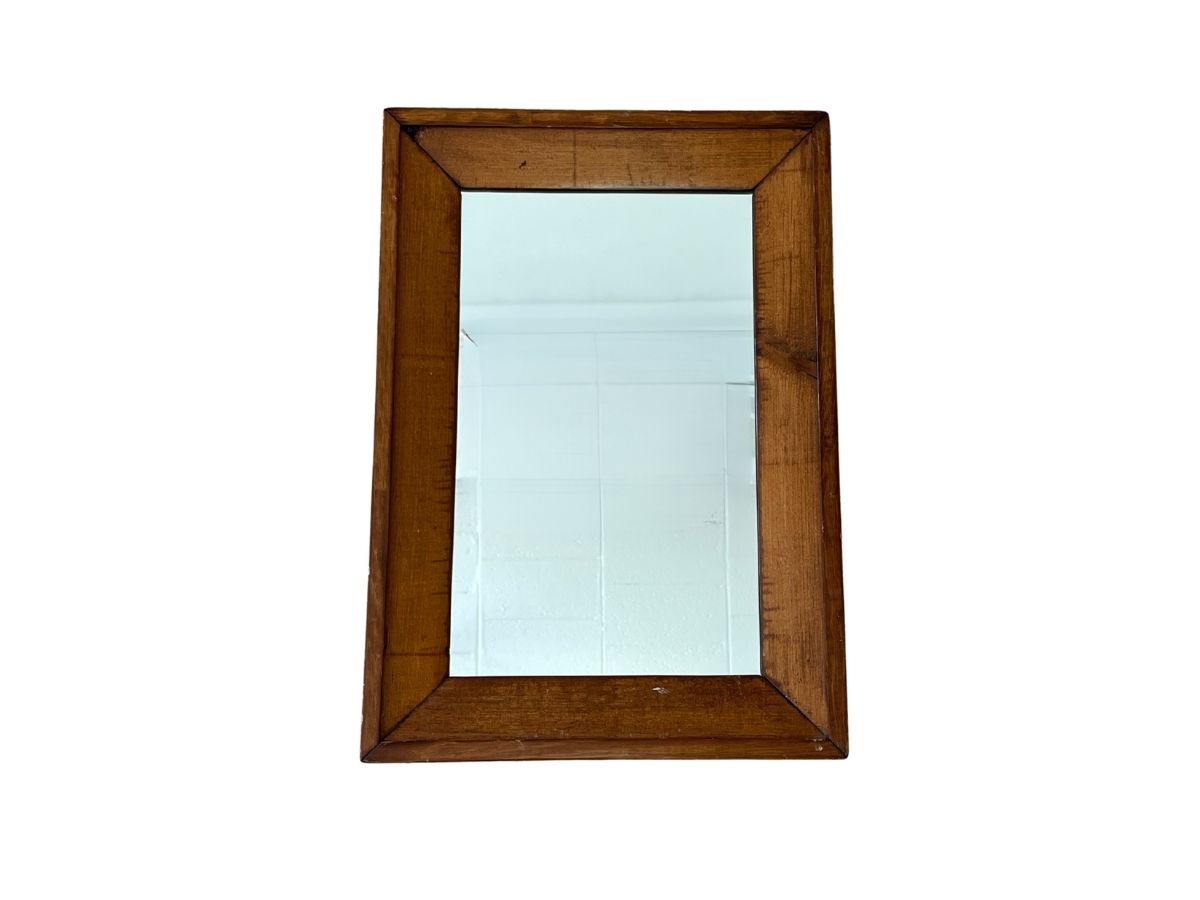 Antique Wood Mirror