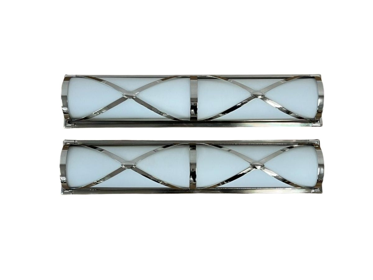Robert Abbey Chase Wall Sconces, Pair
