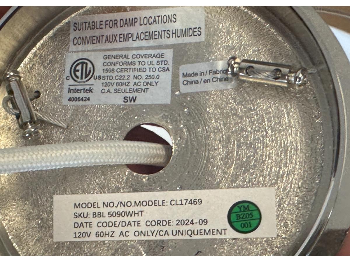 Halo Medium Hanging Shade by Barbara Barry for Visual Comfort Signature, 3 of 4