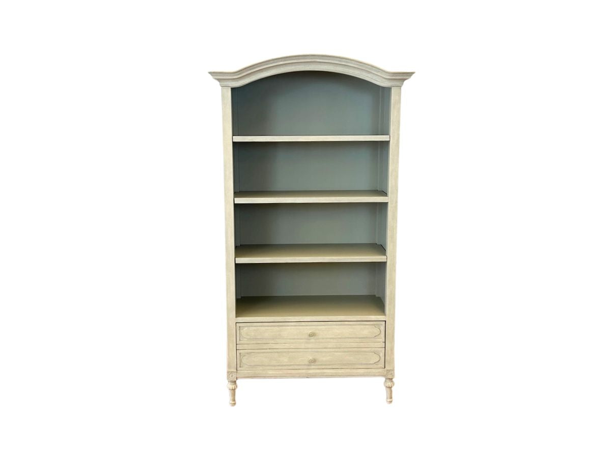 RH Baby & Child Bellina Bookcase in Vintage Grey