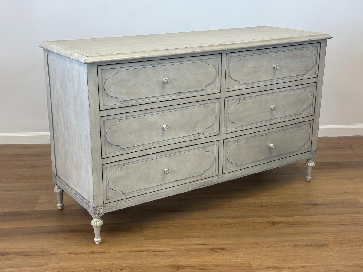 RH Baby & Child 19th C. Louis Philippe Dresser in Vintage Grey
