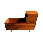 Antique Hooded Cradle