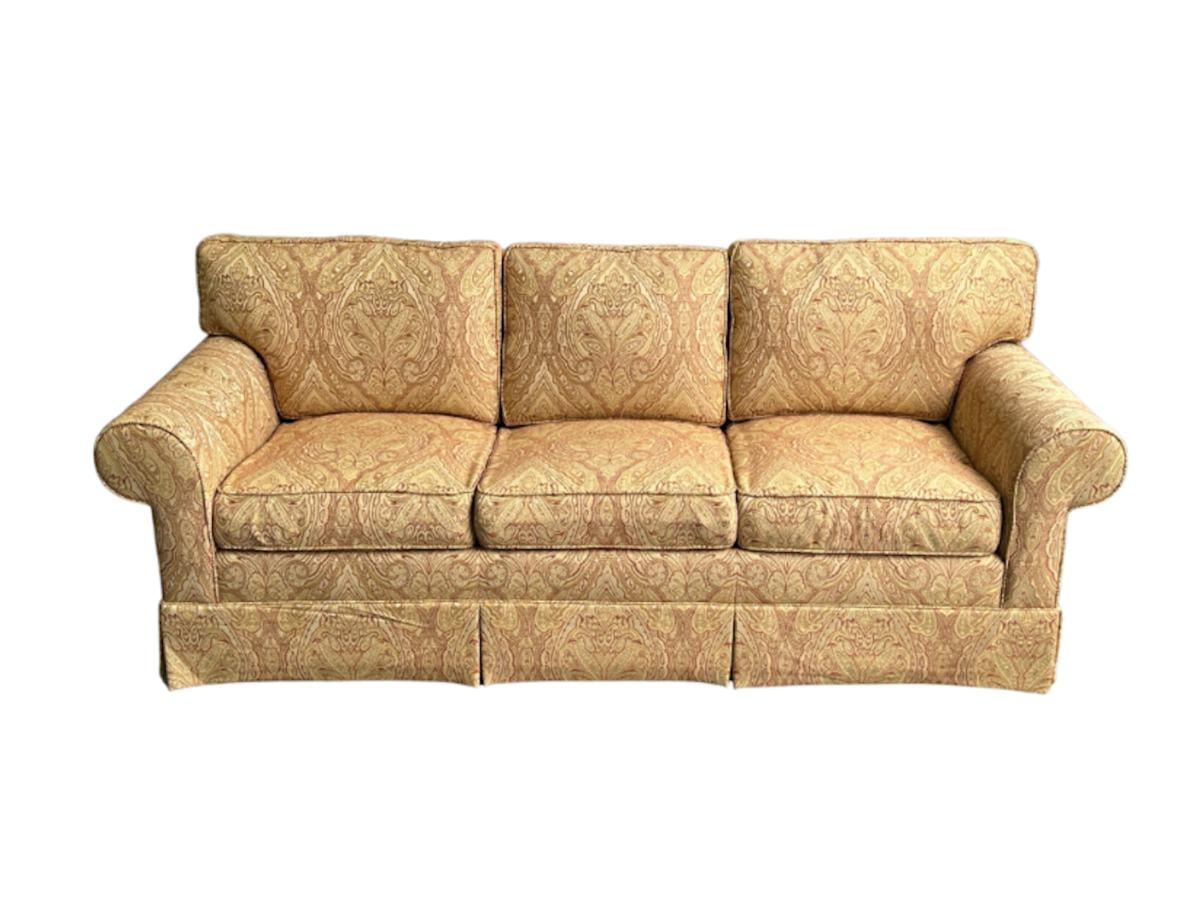 Bungalow Collection Roll Arm Sofa with Pull Out - Town & Sea