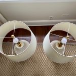 Find White Crackle Glass Lamps in Lot #11 Marlowe Ceramic Table Lamps, Pair available in the Town & Sea Darien Estate Sale. Closing Wednesday, December 15th at 8 pm EST.