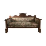 19th Century Swedish Biedermeir Upholstered Settee available in the Town & Sea, Greenwich Short and Sweet Sale. Place your bids now for a 11/17 closing!