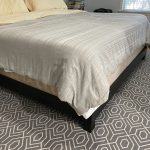 Lot #30 King Bed Frame available in the Town and Sea Rye Townhouse Moving Sale. Place your bids on TownandSea.com by 11/23