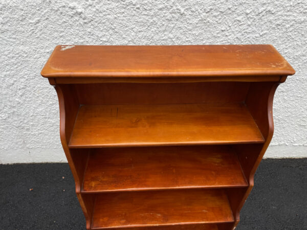 Tall Colonial Mahogany Bookshelf