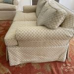 Lot #22 is a Ivory Roll Arm Loveseats, Set of 2 is in Good condition and is Good condition . This item is available in the Town & Sea, New Canaan Estate Sale. The auction closes 5/18 at 8PM. Place your bids today!